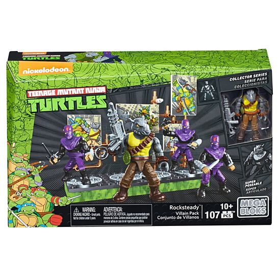 Mega Bloks Teenage Mutant Ninja Turtles Rocksteady Villain Pack